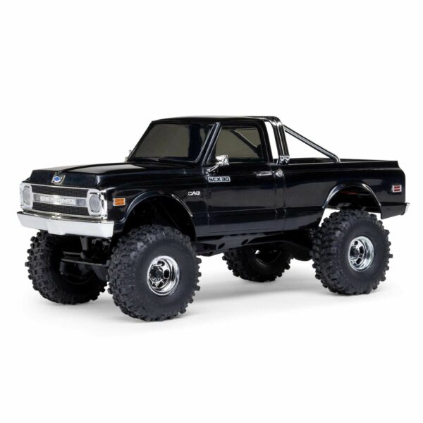 1/30 SCX30 Chevrolet K10 4X4 RTR Brushed Rock Crawler (Battery & Charger Included)