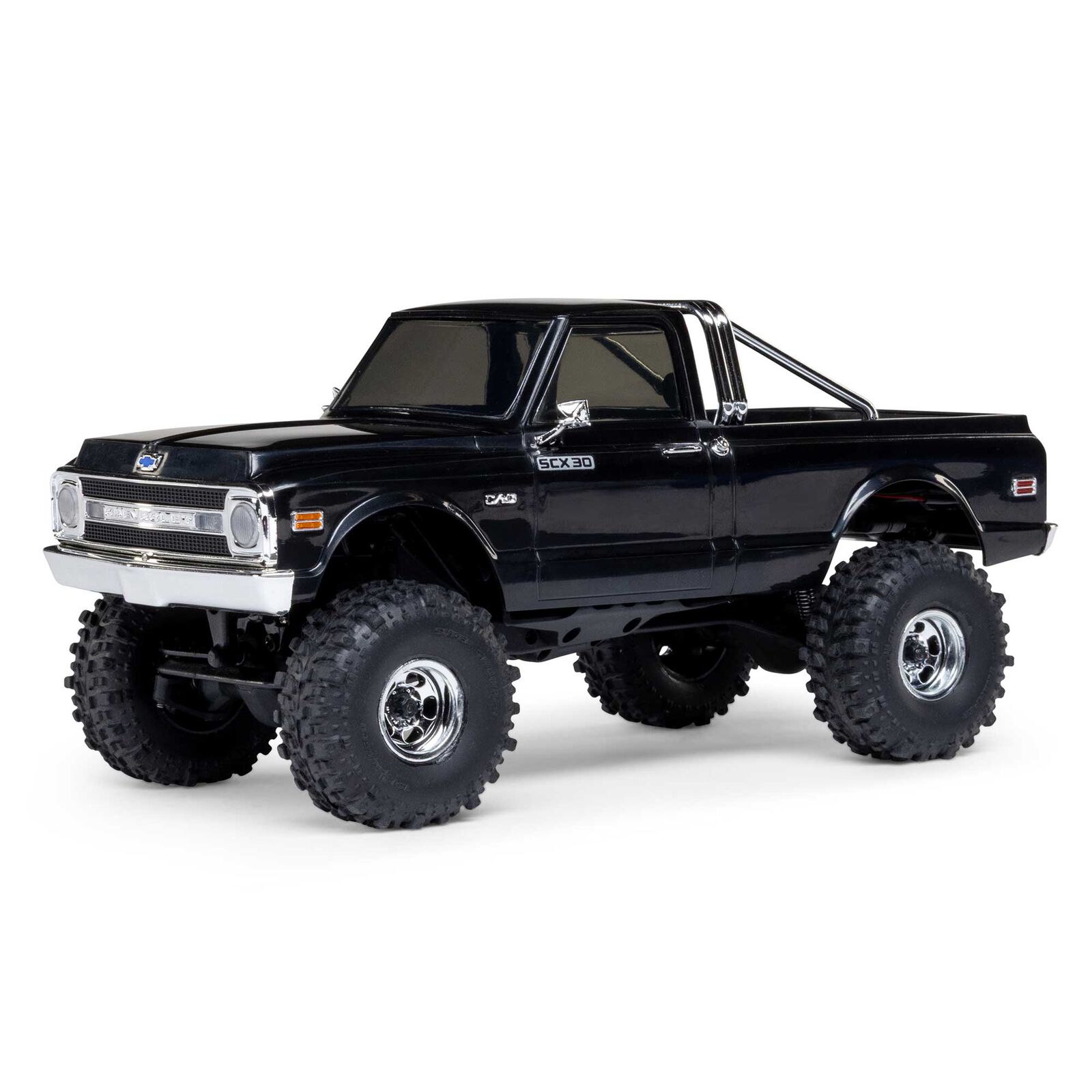 1/30 SCX30 Chevrolet K10 4X4 RTR Brushed Rock Crawler (Battery & Charger Included)