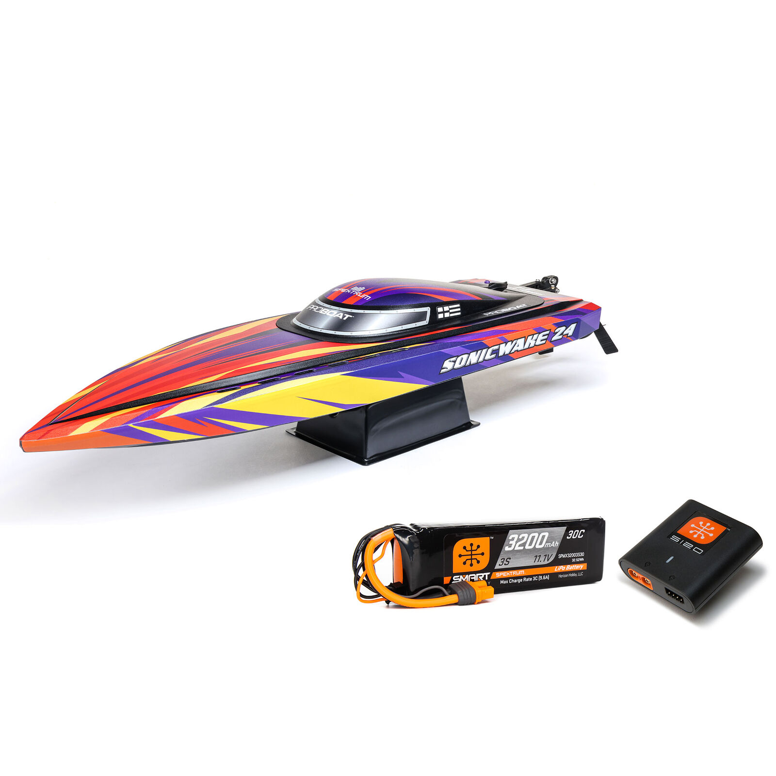 Sonicwake 24" Self-Righting Brushless Deep-V RTR (Battery & Charger Included)