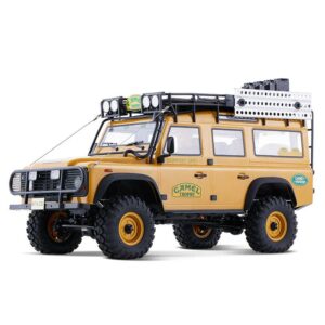 Crawler & Scale 1/10 Land Rover Defender 110 Fcx10 Scaler Artr Kit - Yellow