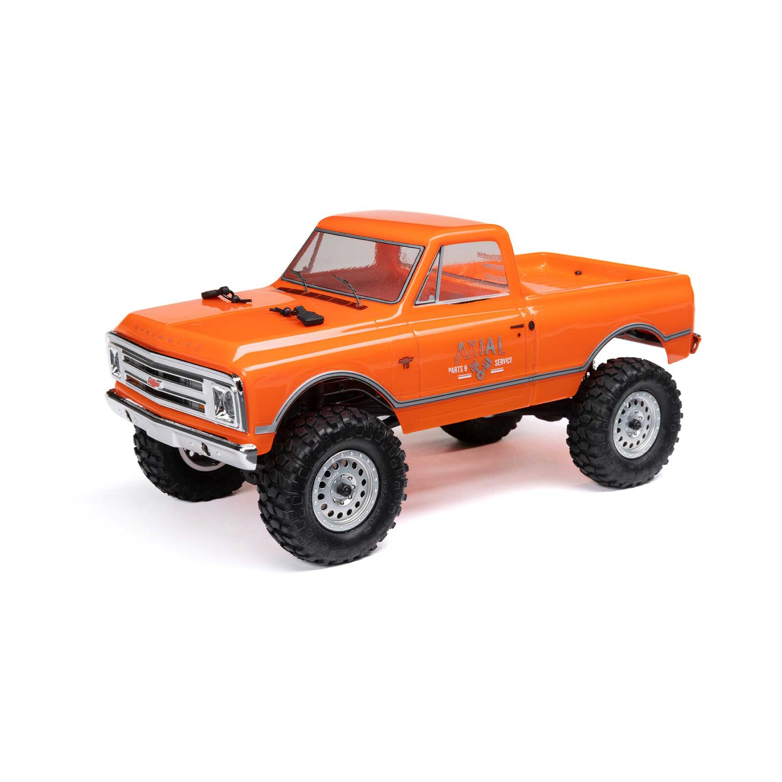 4x4 1/24 Scx24 1967 Chevrolet C10 4x4 Brushed Rock Crawler