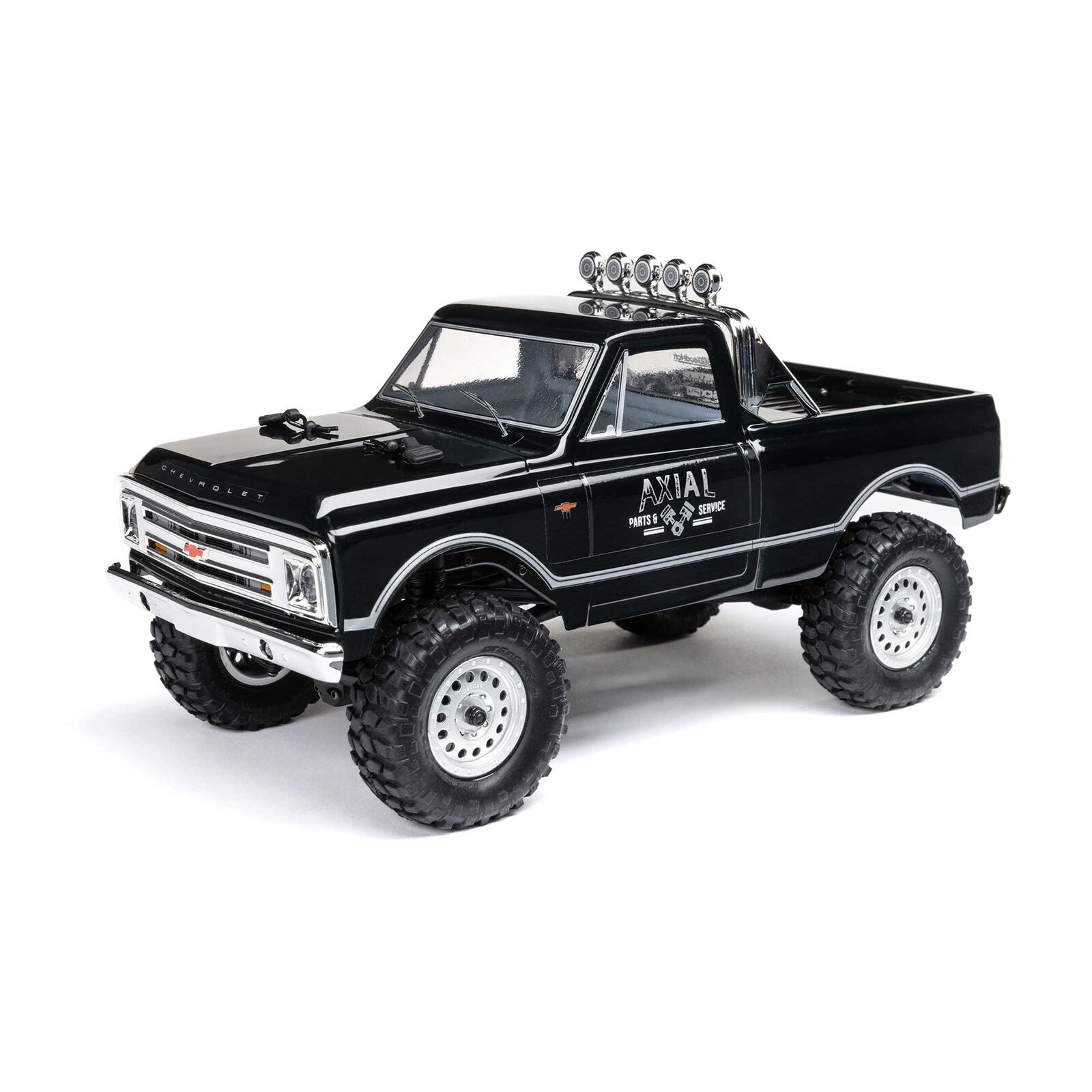 4x4 1/24 Scx24 1967 Chevrolet C10 4x4 Brushed Rock Crawler