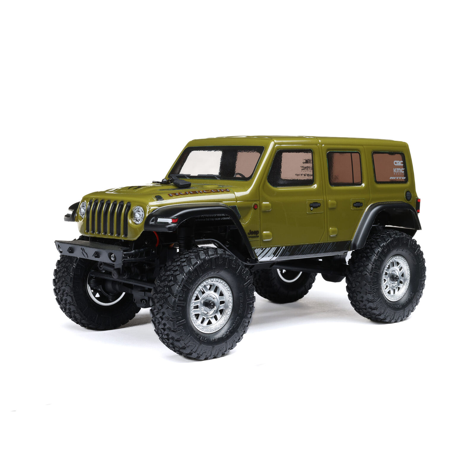 4x4 1/24 Scx24 Jeep Wrangler Jlu 4x4 Rock Crawler Brushed