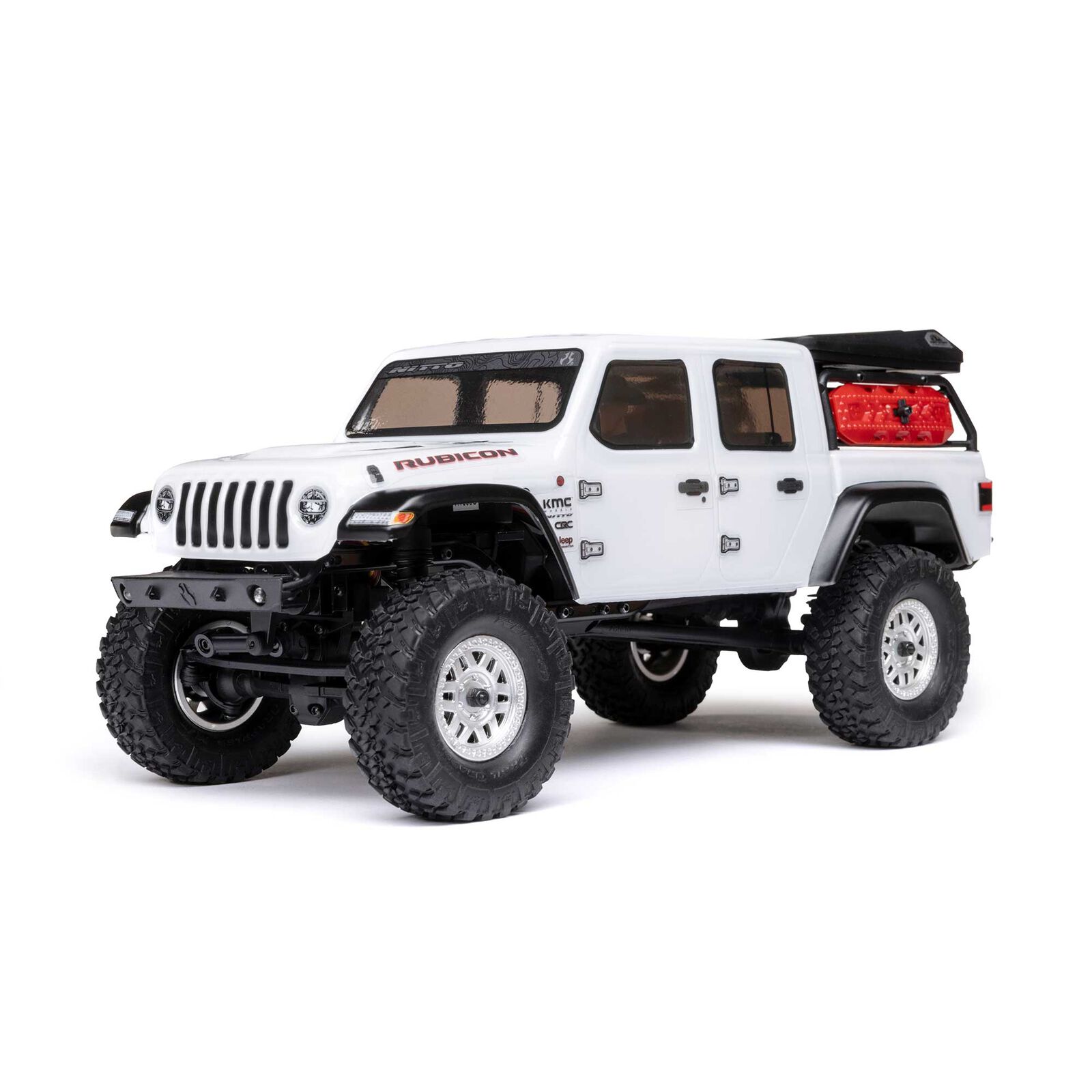 4x4 1/24 Scx24 Jeep Jt Gladiator 4x4 Brushed Rock Crawler