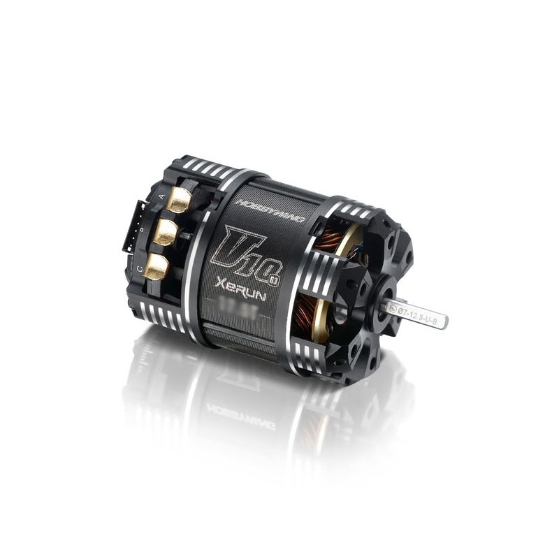 Electronique Xerun V10 Motor G3 5500kv 6t Sensored For 1:10