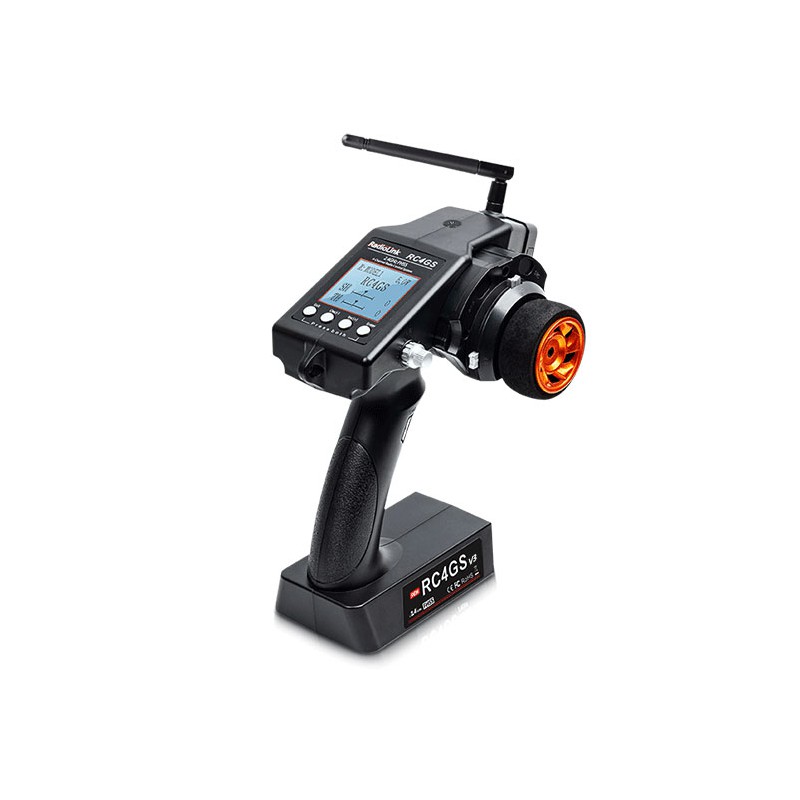 Electronique Rc4gs V3 5-channels Radio With R6fg Gyro Integrated Receiver