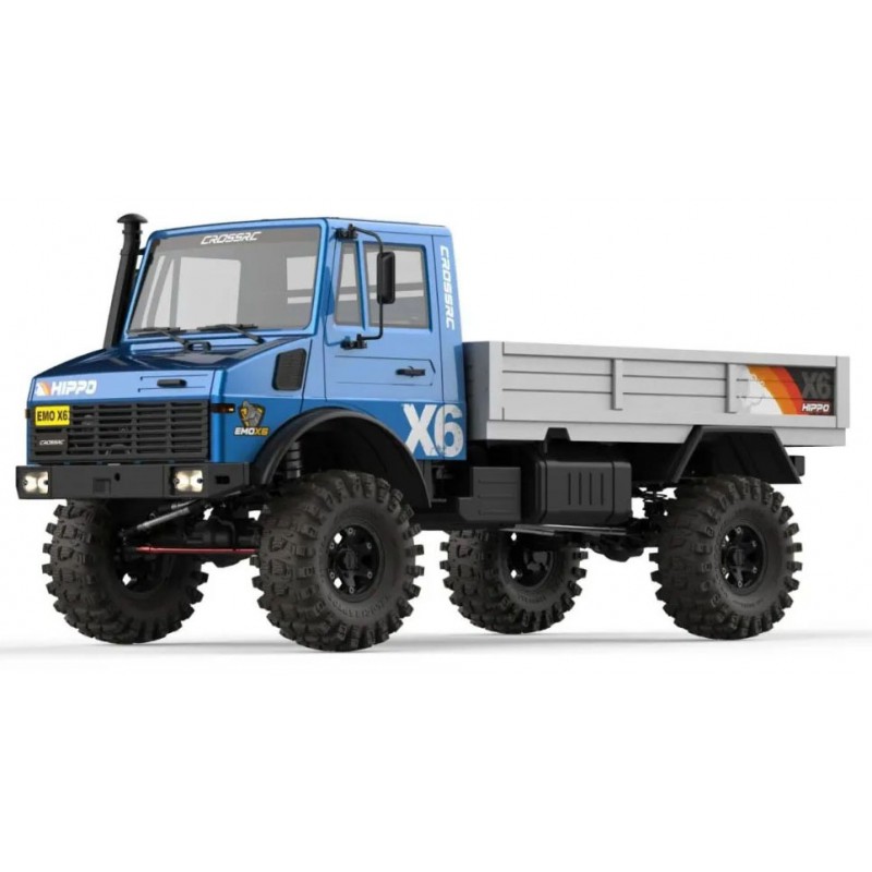 Crawling kit - EMO X6 1/8 RTR 775 Brushed kit (Blue)