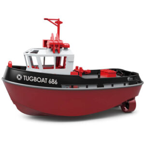 Bateau De Travail Heng Long 1/72 Tugboat 686 2.4ghz 230mm Length Black