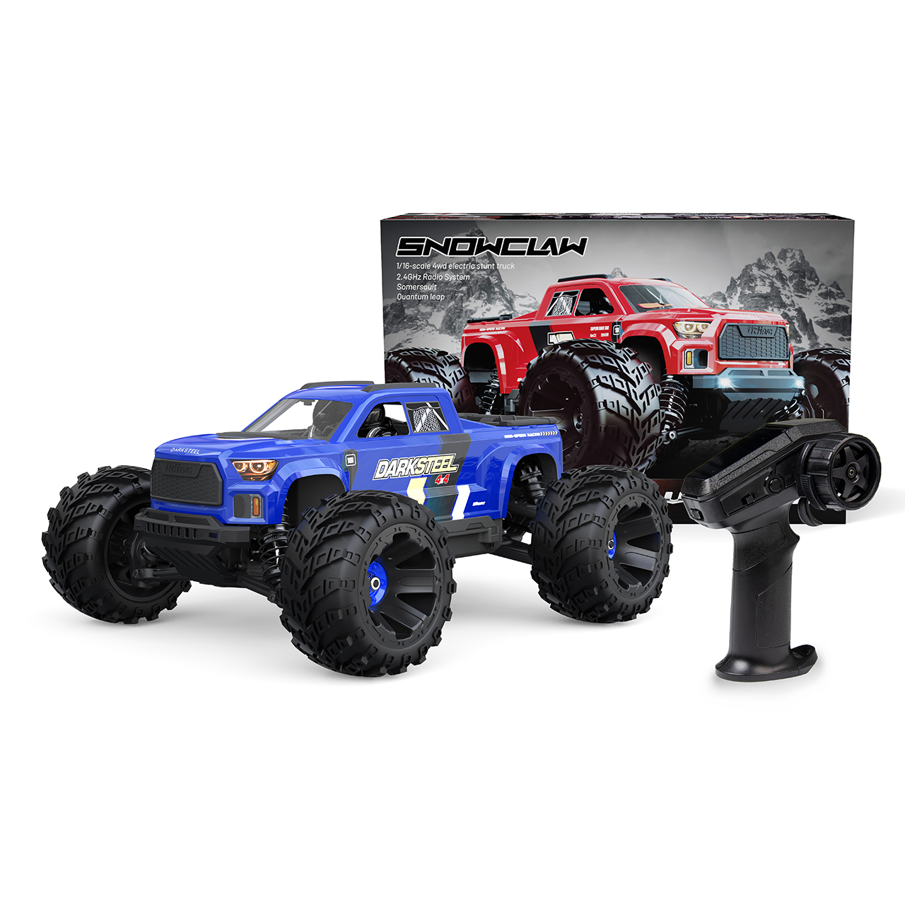 4x4 Udi Rc Monster Truck Pro 1/16 Blue