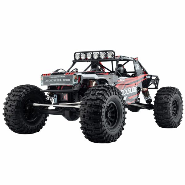 4x4 Yikong Rock Crawler Rock Slide 1/6 Red/vert