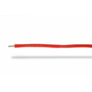Fil silicone 20AWG (0,50mm²) rouge - 1m