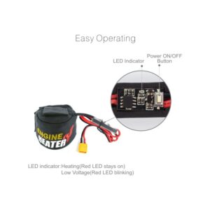 Accessoires Prechauffeur De Cullasse Nitro Engine Heater Dc
