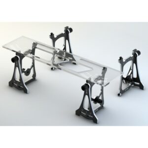 Accessoires Banc De Réglage Noir Pour "onroad" 1/10 Avec Sacoche De Transport