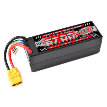 BATTERIE LIPO CORALLY POWER RACING 50C 6700MAH 14,8V XT90 4S