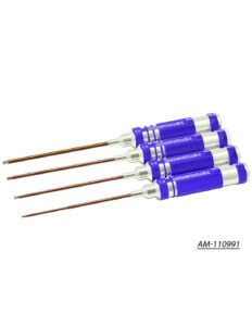 Accessoires Clé Allen Set 1.5, 2.0, 2.5 & 3.0 X 120mm - 4-teilig.