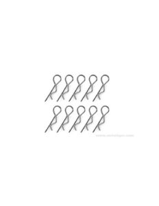 CLIPS CARRO 1/10 Rouge plié a 45° S10