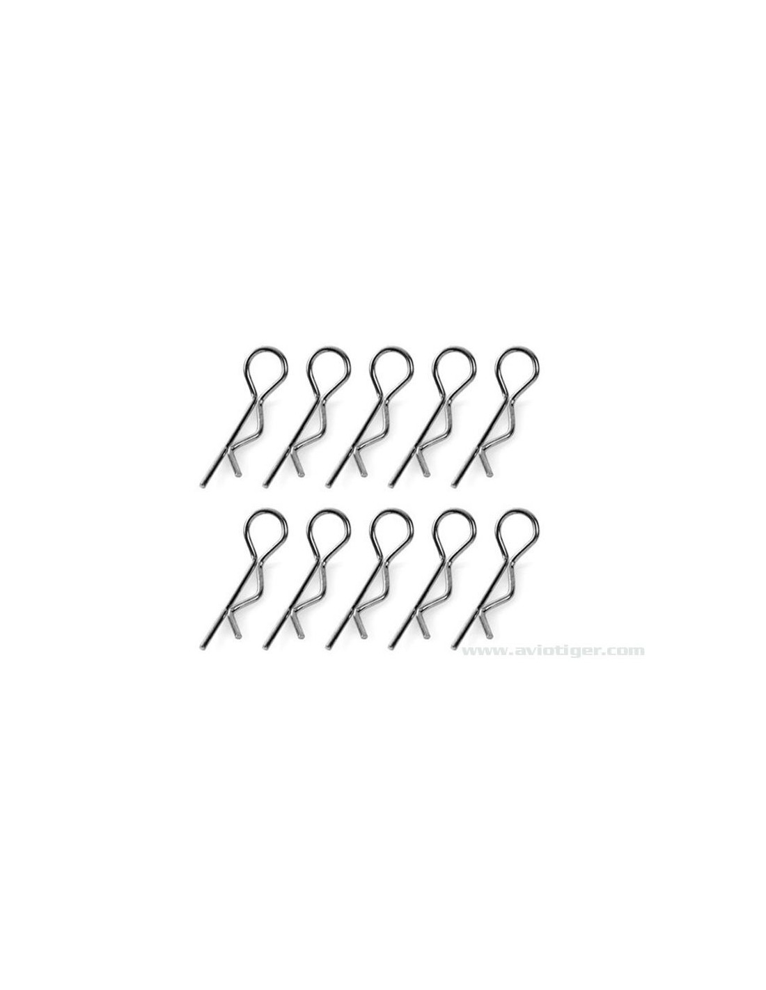 CLIPS CARRO 1/8 NOIR