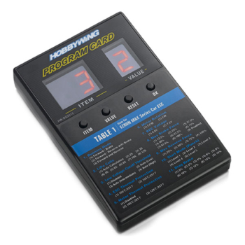 CARTE DE PROGRAMME LED HOBBYWING