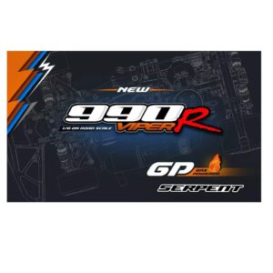 Voiture Rc Thermique Serpent Viper 990r 1/8 Gp