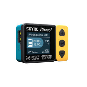 Chargeurs Pour Batteries Skyrc B6neo+ Chargeur Bleu/rouge Lipo 1-6s 10a 200w