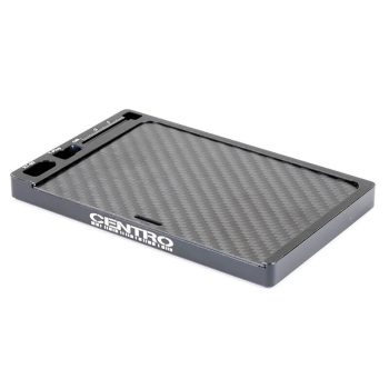 Accessoires Plateau À Vis MagnÉtique En Aluminium Centro Pro Avec Couvercle En Carbone
