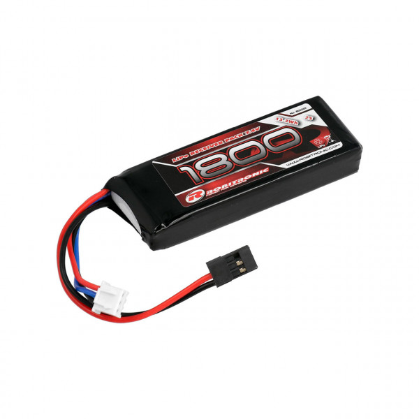 Accus Lipo Soft Case Robitronic Lipo Battery 1800mah 2s 14x31x86mm