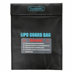 Electronique Rc Lipo Safe Bag L 230x300mm Noir