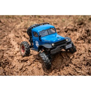 Mini / Micro 1/24 Power Wagon V2 Fcx24 Crawler Car Kit - Blue