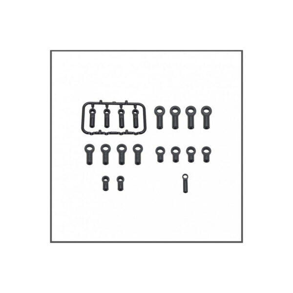 Serpent set de chapes (4+4+4+4+2+1)