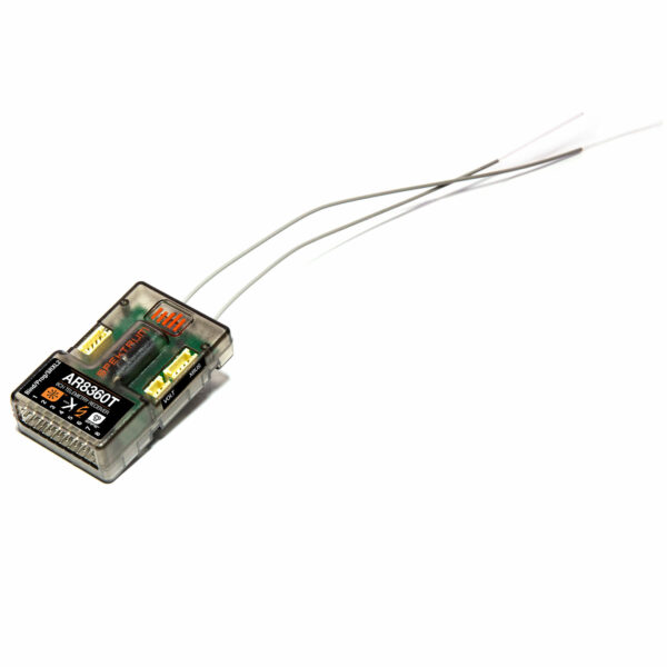 Radiocommandes Récepteur De Télémétrie Ar8360t+ Dsmx 8 Canaux As3x+ Et Safe
