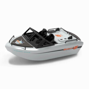 Bateau De Travail Heng Long Sea-god 6 Karting Brosseless Boat 245mm Gris