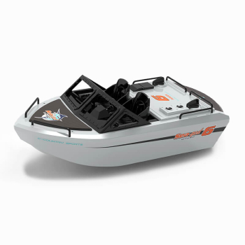 Bateau De Travail Heng Long Sea-god 6 Karting Brosseless Boat 245mm Gris