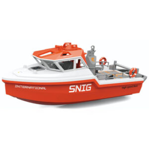 Bateau De Travail Snig Rescue Boat 320mm Longueur Blanc