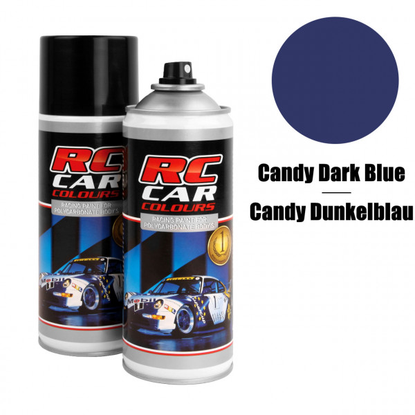Accessoires Carrosserie Ghiant Lexan Spray Candy Bleu Foncé Nr 1021 150ml