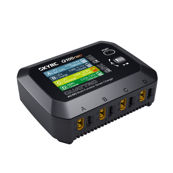 Chargeurs Pour Batteries Chargeur Secteur Skyrc Q100 Neo Lipo 1-4s 6a 100w