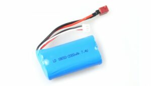 BATTERIE LI-ION 2S 7,4V 2000MAH CONNECTEUR EN T