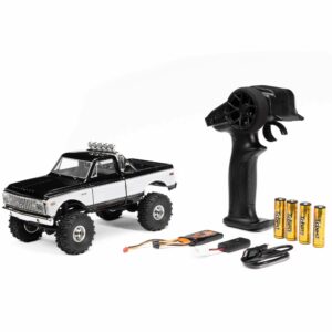 Mini / Micro Axial 1/24 Scx24 1967-1972 Chevrolet C10 Camion , Noir