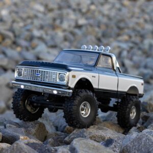 Mini / Micro Axial 1/24 Scx24 1967-1972 Chevrolet C10 Camion , Noir