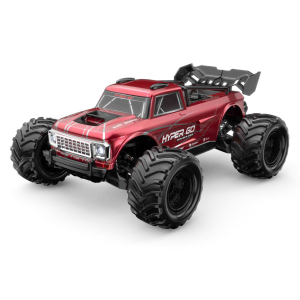 MJX Hyper GO 10210 Camion 1/10 Brushless 4WD RTR Rouge