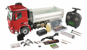 Engins Tp Mercedes-benz Arocs Hydraulique Cuipper Pro 6x6 1:14 Rouge