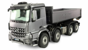 Engins Tp Mercedes-benz Arocs Benne À Roulement Hydraulique Pro 8x8 1:14 Gris