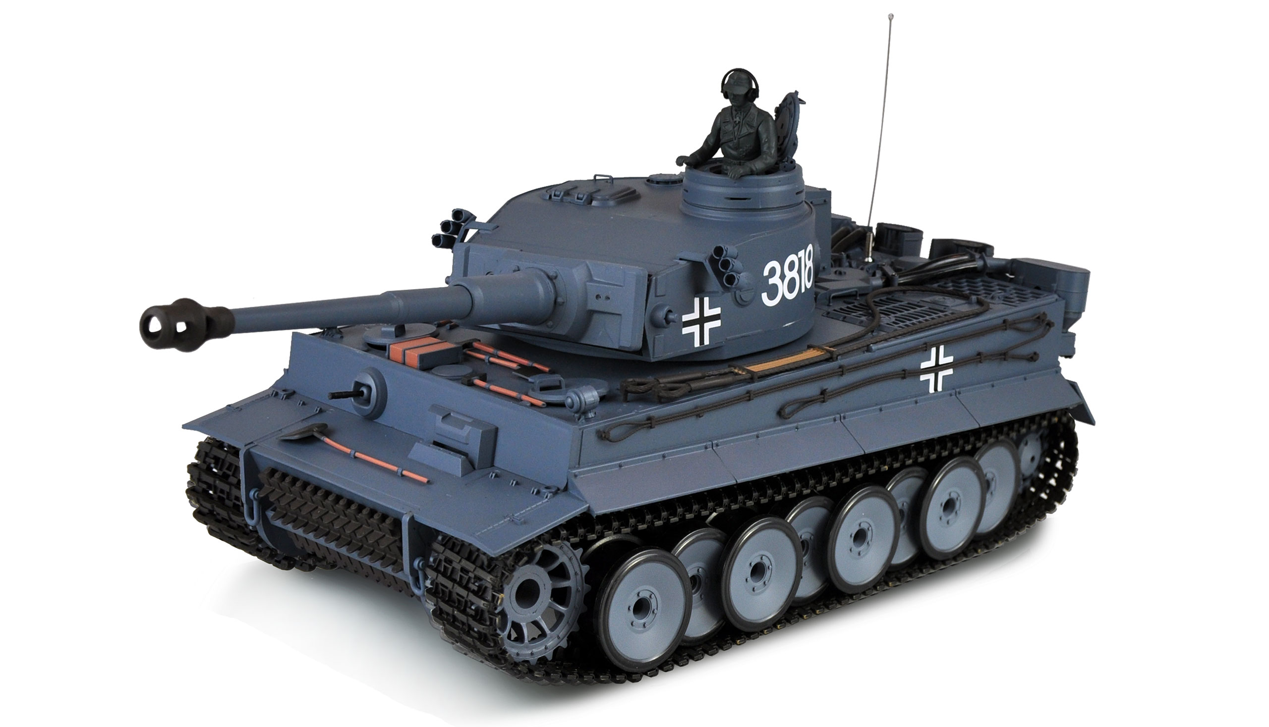 CHAR TIGER I 1:16 LIGNE AVANCÉE IR/BB