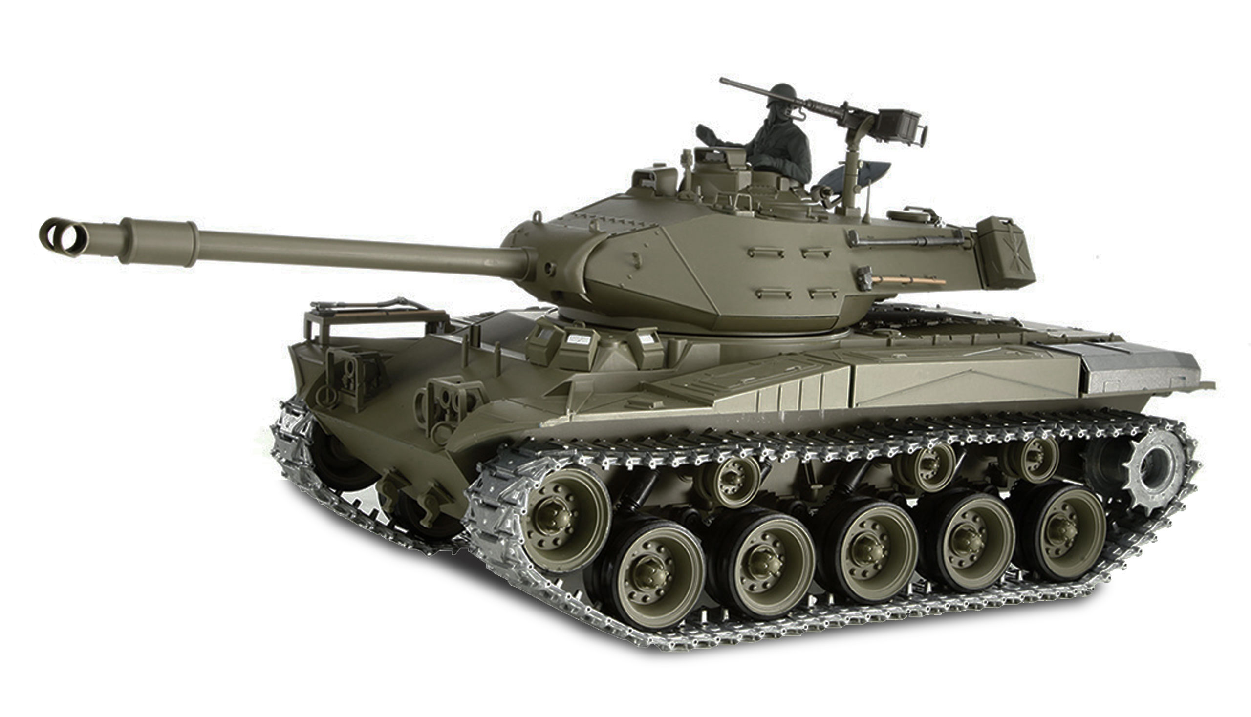 CHAR WALKER BULLDOG M41 1:16 LIGNE AVANCÉE IR/BB