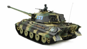 Véhicules Chenillés Char King Tiger Henschel 1/16 Ligne AvancÉe Ir/bb