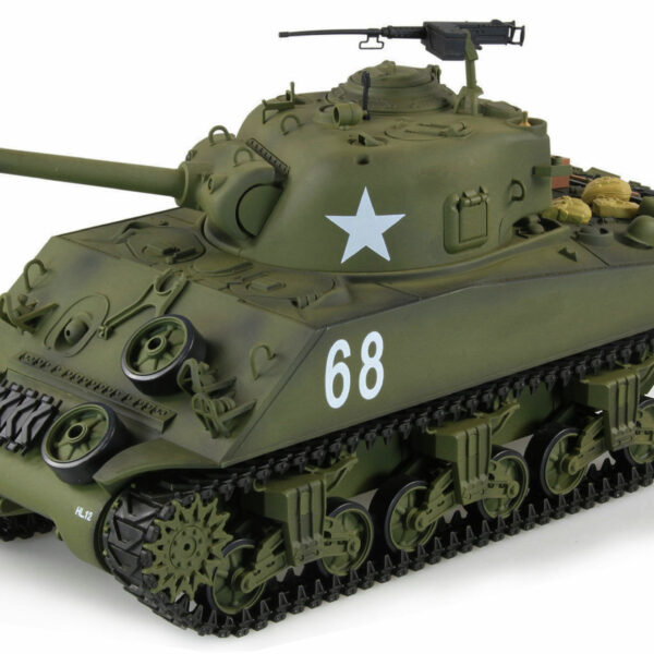 Véhicules Chenillés Char M4a3 Sherman 1:16 Ligne AvancÉe Ir/bb
