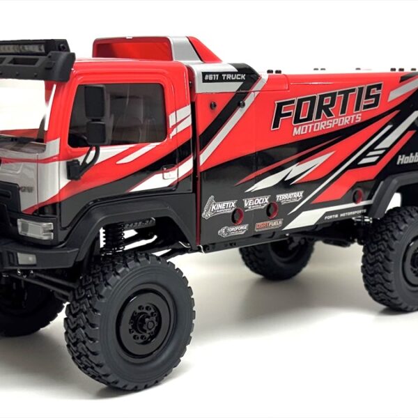 Camion Hobby Plus 1:18 "dkr-4 Fortis" Rally Truck